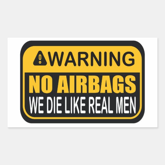 WARNEN SIE KEINE FLUGZEUGE, DIE WIR WIE EIN ECHTES RECHTECKIGER AUFKLEBER (Vorderseite)