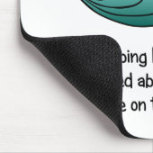 Warnen über den folgenden Desaster Mousepad (Ecke)