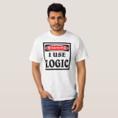 Warnen, verwende ich Logik T-Shirt (Vorne ganz)