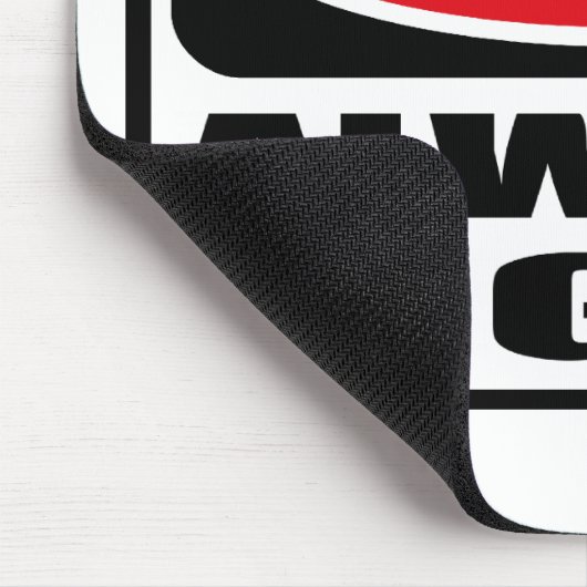 Warnen von IMMER RECHTEM Mousepad (Ecke)