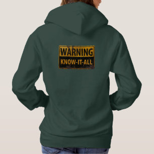 WARNEN WISSEN-ES-ALLES - HOODIE