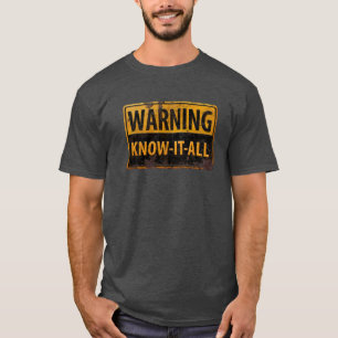 WARNEN WISSEN-ES-ALLES - T-Shirt