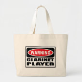 Warnende Clarinet-SPIELER Tasche (Vorne)