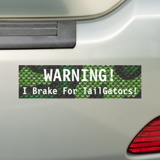 Warnende i-Bremse für TailGators Autoaufkleber (Auf Auto)