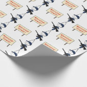 Warnende Küstenwache ": Küste!" Packpapier (Ecke)