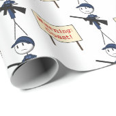 Warnende Küstenwache ": Küste!" Packpapier (Rolleneckpunkt)