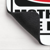 Warnende MUTTER der BRAUT Mousepad (Ecke)