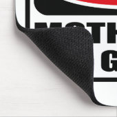 Warnende MUTTER des BRÄUTIGAMS Mousepad (Ecke)