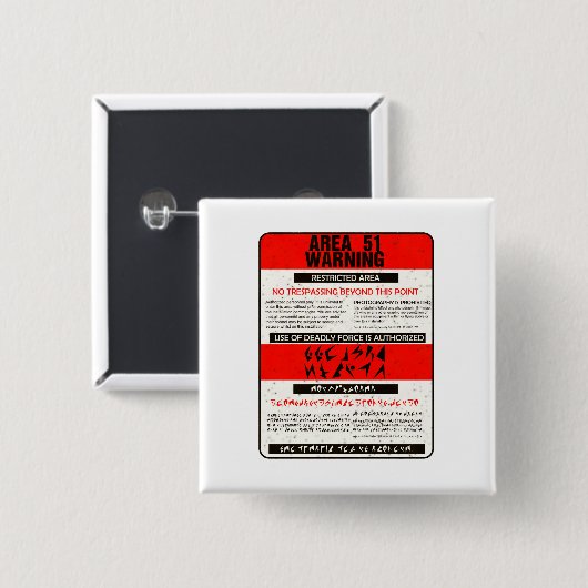 Warnender Bereich 51 Button (Vorne & Hinten)