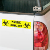 Warnender Biogefährdung-Autoaufkleber Autoaufkleber (Auf Lkw)