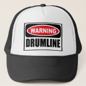 Warnender DRUMLINE Hut Truckerkappe (Vorderseite)