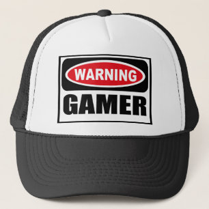Warnender GAMER Hut Truckerkappe