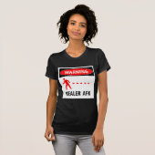 Warnender Heiler AFK T-Shirt (Vorne ganz)