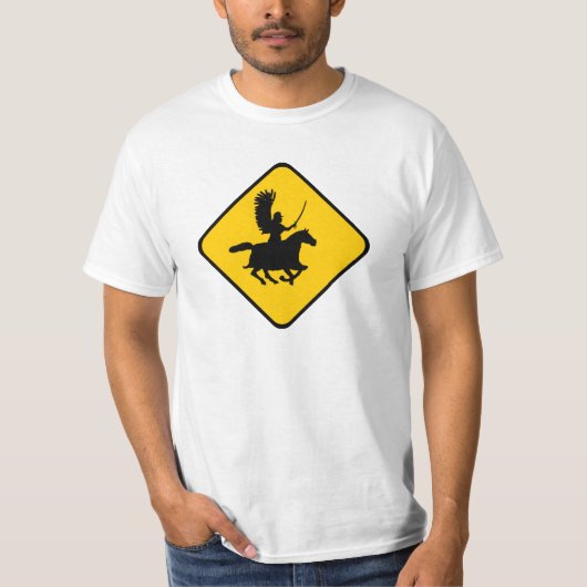Warnender Hussar! T-Shirt (Vorderseite)