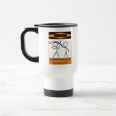 Warnender Temperamental Bassoonist Reisebecher (Links)