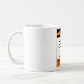 Warnender Temperamental Schlagzeuger Kaffeetasse (Links)