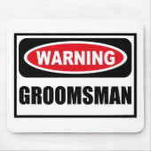 Warnender TRAUZEUGE Mousepad (Vorne)