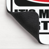 Warnendes ITIS MEIN 30. GEBURTSTAG Mousepad (Ecke)