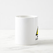 Warnendes Karate Kaffeetasse (Mittel)