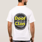 WARNENDES QUANTUMS-FELD DJ T-Shirt (Rückseite)