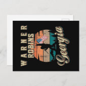 Warner Robins Georgia Postkarte (Vorne/Hinten)