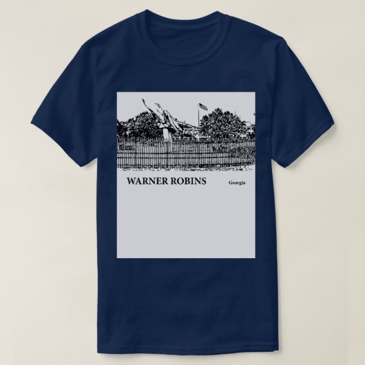 Warner Robins Georgia TShirt 4 (Design vorne)