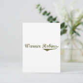 Warner Robins Revolution in Shirts Postkarte (Stehend Vorderseite)