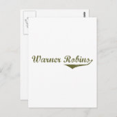 Warner Robins Revolution in Shirts Postkarte (Vorne/Hinten)