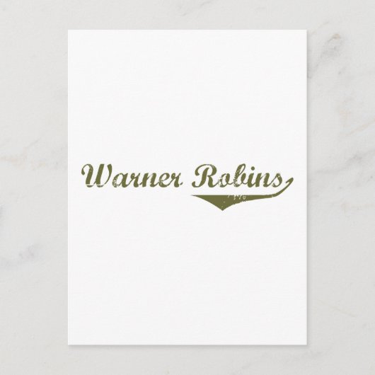 Warner Robins Revolution in Shirts Postkarte (Vorderseite)