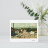 Warners Hot Springs ViewSan Diego Landkreis, CA Postkarte (Stehend Vorderseite)