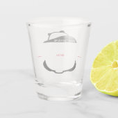 Warnglas (Metabolic) Schnapsglas (Rückseite)