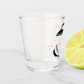 Warnglas (Metabolic) Schnapsglas (Links)