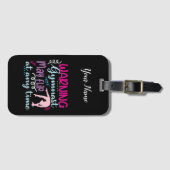 Warngymnastik kann jederzeit Gedreht werden Gepäckanhänger (Vorderseite (Horizontal))