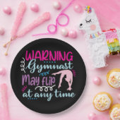 Warngymnastik kann jederzeit Gedreht werden Pappteller (Party)