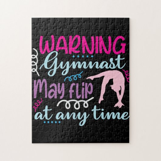 Warngymnastik kann jederzeit Gedreht werden Puzzle (Vertikal)