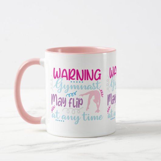 Warngymnastik kann jederzeit Gedreht werden Tasse (Links)