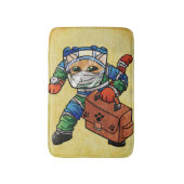 Warnhinweis Badematte (Vorderseite Vertikal)