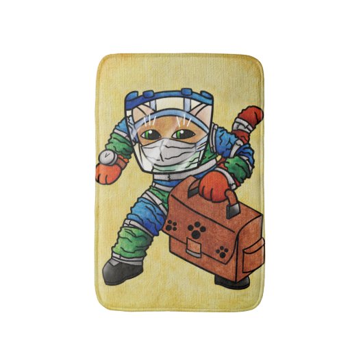 Warnhinweis Badematte (Vorderseite Vertikal)