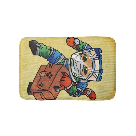 Warnhinweis Badematte (Vorderseite)