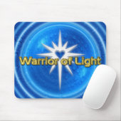 WARNHINWEIS - blaues Wasser Mousepad (Mit Mouse)