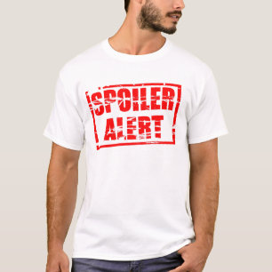 Warnhinweis Briefmarke von Rotkautschuk T-Shirt