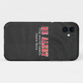 Warnhinweis Case-Mate iPhone Hülle (Rückseite (Horizontal))