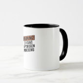 WARNHINWEIS: Enthält Dihydrogenmonoxid Tasse (VorderseiteRechts)