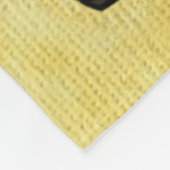 Warnhinweis Fleecedecke (Ecke)