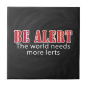 Warnhinweis Fliese (Vorderseite)