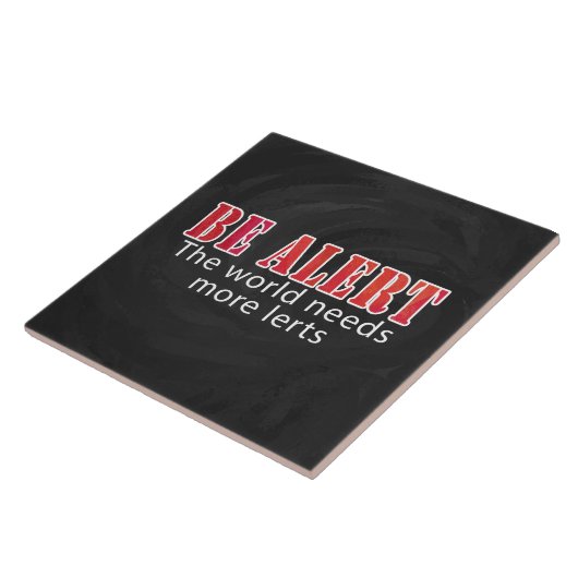 Warnhinweis Fliese (Seite)