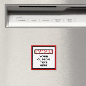 Warnhinweis für das benutzerdefinierte Magnet (In Situ (Geschirrspüler))