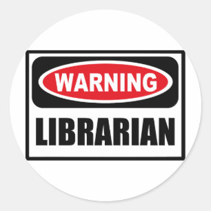 Warnhinweis für den LIBRARISCHEN Aufkleber