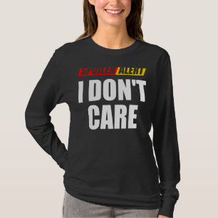 Warnhinweis für den Spoiler: Sarcastic ist mir ega T-Shirt