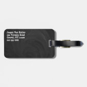 Warnhinweis Gepäckanhänger (Rückseite horizontal)